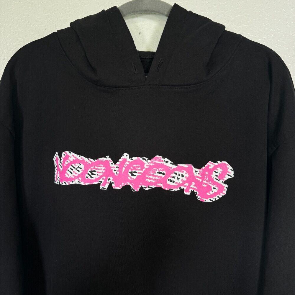 Noon Goons Hoodie Mens Extra Large Logo Fleece Pullover Black Streetwear XL - Picture 2 of 10